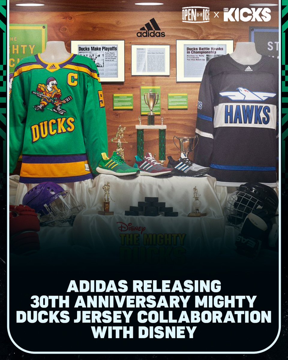 BR_OpenIce's tweet photo. DUCKS NEVER SAY DIE 🔥

The collaboration is set to release on 12/1 @brkicks

(📸 @adidashockey) https://t.co/9u2wjMkv7K