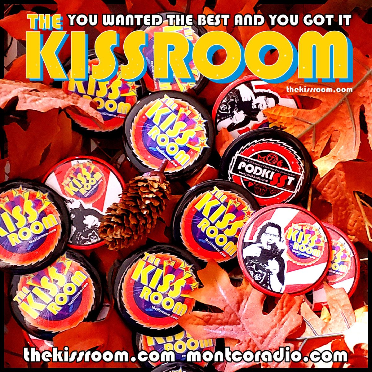 #KISSARMY - mark your calendar now!
The November broadcast of THE KISS ROOM will be FRIDAY, NOVEMBER 18 from 3-5 PM EST via MontcoRadio.com
(one week later than our typical 2nd week of the month)
AND Hello #ElonMusk!  Welcome to Twitter.  TUNE IN to MontcoRadio!