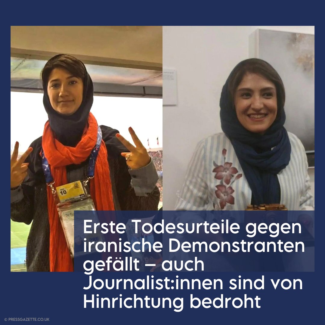 Niloofar Hamedi. So heißt die Journalistin, die der Welt zum ersten Mal von #JinaMahsaAmini erzählte. Sie wurde zusammen mit ihrer Kollegin Elaleh Mohammadi festgenommen. Sie werden im #Evin-Gefängnis festgehalten und wurden vor einigen Tagen wegen Spionage angeklagt.#مهسا_امینی
