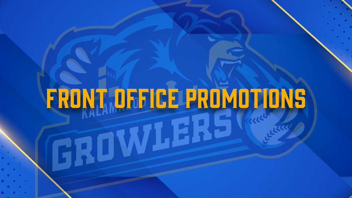 After a successful season both on and off the field, the Growlers front office staff sees multiple promotions as well as a couple new faces. #rollgrowl

Read: bit.ly/3zynB2k