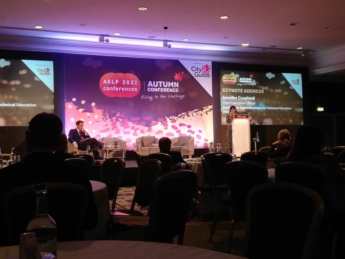 Afternoon session at the #aelpAC22 with @IFAteched Jennifer Coupland