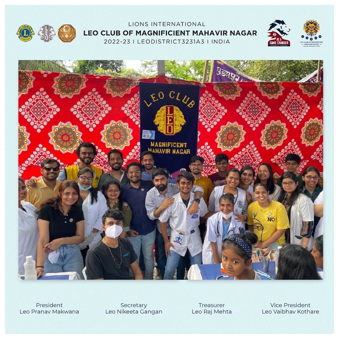 LCMahavirNagar's tweet photo. Leo Club of Magnificent Mahavir Nagar in association with Rotaract Club of Medicrew had set up a Free Medical Camp to support the health and well being of the students living in the rural areas. A free Dental and Routine health check-up for the children. https://t.co/ajGPDPqnrs