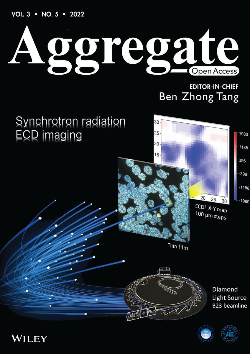 b23_diamond's tweet photo. B23's collaboration with @LorenzoDiBari6 paper has just been selected as cover for Aggregate. Please check it out: https://t.co/s9zw8ruDDn
#DiamondLightSource #chirality #ScienceCollaboration https://t.co/ytnVIZNklj