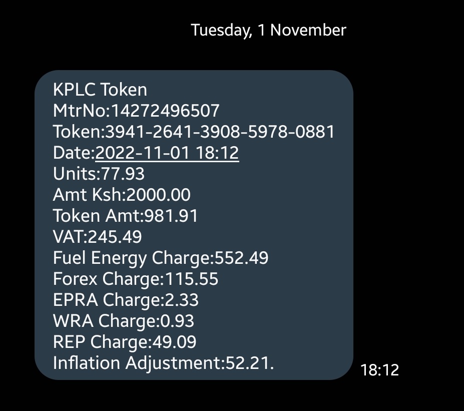 nduxxme's tweet photo. Can someone make this make sense???? 
@KenyaPower_Care this is a side by side comparison of units a friend and I have purchased today. Why are mine less 24 units yet we live in the same estate with the same appliances?
This is broad daylight theft!!how can 2k give me 77 units? https://t.co/vLl4sZ37cN