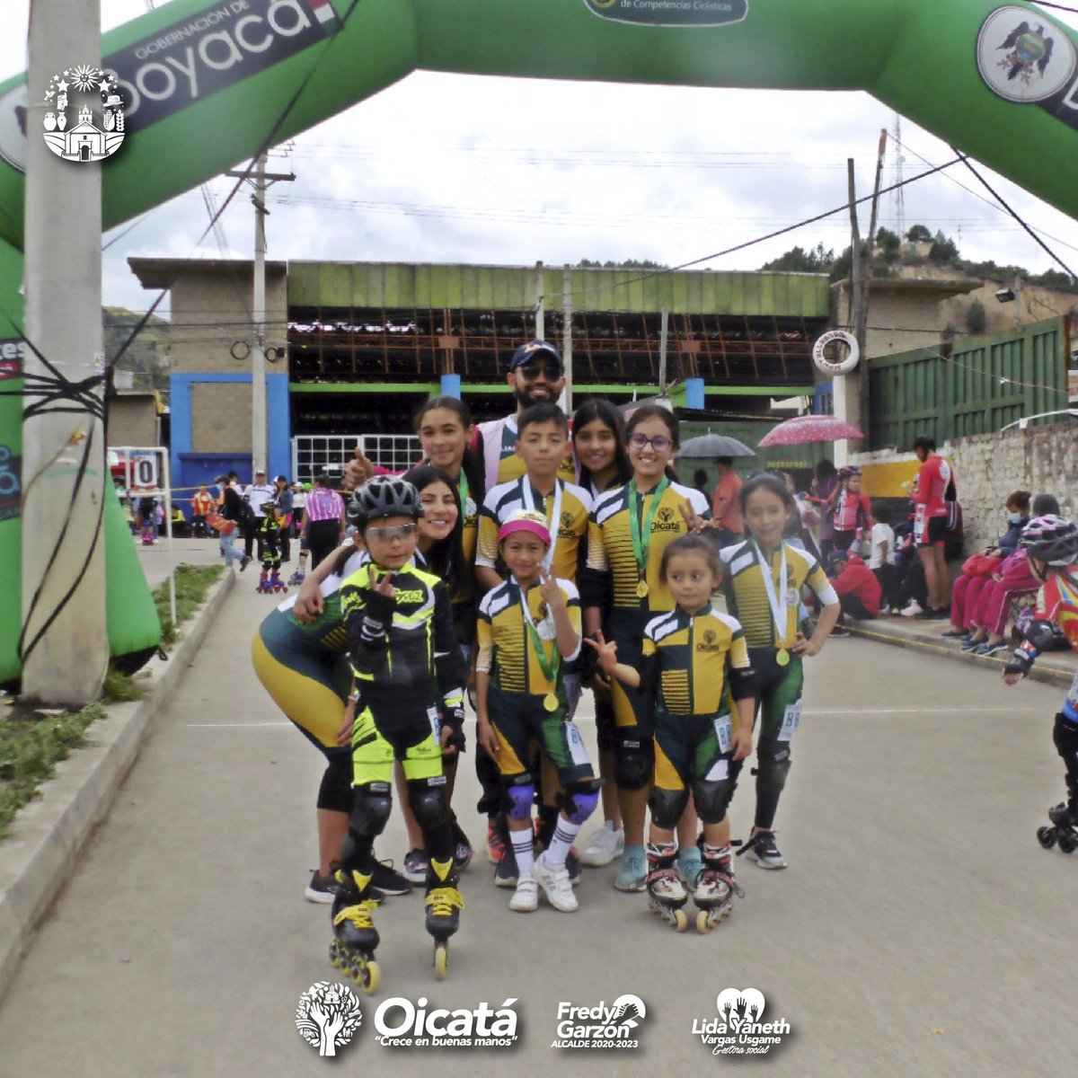 El pasado sábado 29 de octubre se llevó a cabo la Maratón de Patinaje de Velocidad del Municipio de Samaca