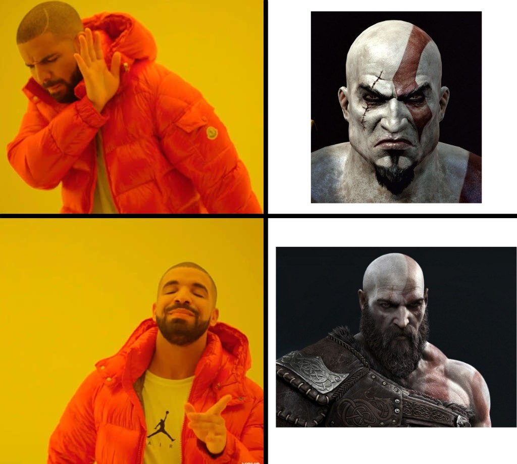 Intense_much88's tweet photo. Am I the only one that prefers Kratos' beard look? One of the many reasons I am excited for the game to come out soon! Come watch me play it the day of release! #GodofWarRagnarok #godofwarragnarök #godofwar #girlstreamer #VtuberSupport https://t.co/jLvPrDAGIN