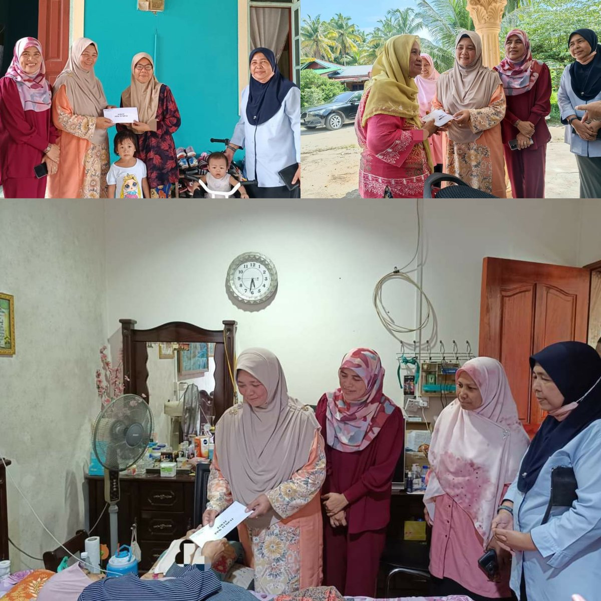 cheabdullah_dcl's tweet photo. Seusai Majlis Santai Peladang Bersama Pengerusi LPP pada pagi tadi, Dato' Haji Che Abdullah beserta isteri, Datin Hajah Saleha telah mengadakan kunjungan ziarah ke 15 buah rumah.. https://t.co/JDhYi3SFHp