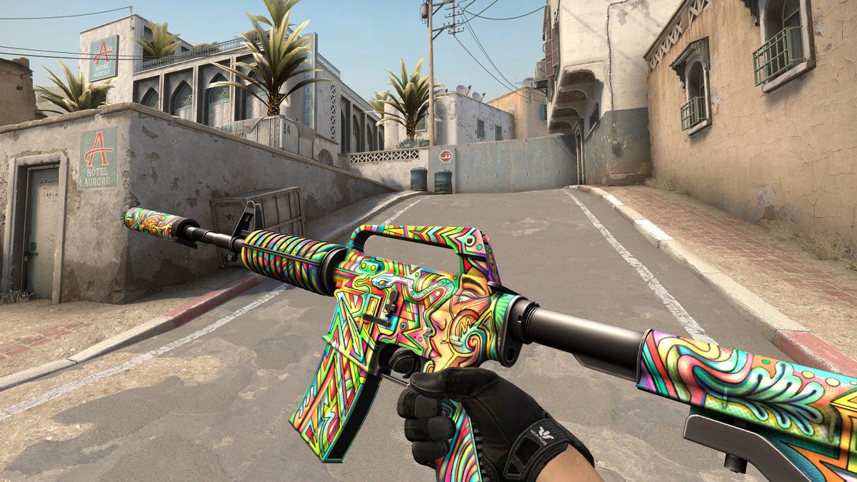 cimota_art's tweet photo. Alongside @chrisparraart we're happy to release the M4A1-S Visions for @CSGO - part of the Visions collection 👁️

#csgo #csgoskins https://t.co/627A1RMnta
