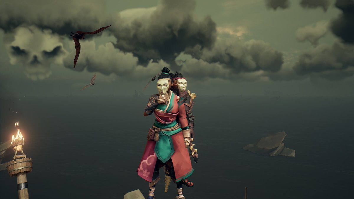 LordVonDrake's tweet photo. Theme:Frightening 
#SotShot @SeaOfThieves https://t.co/xvXjpIpWjJ