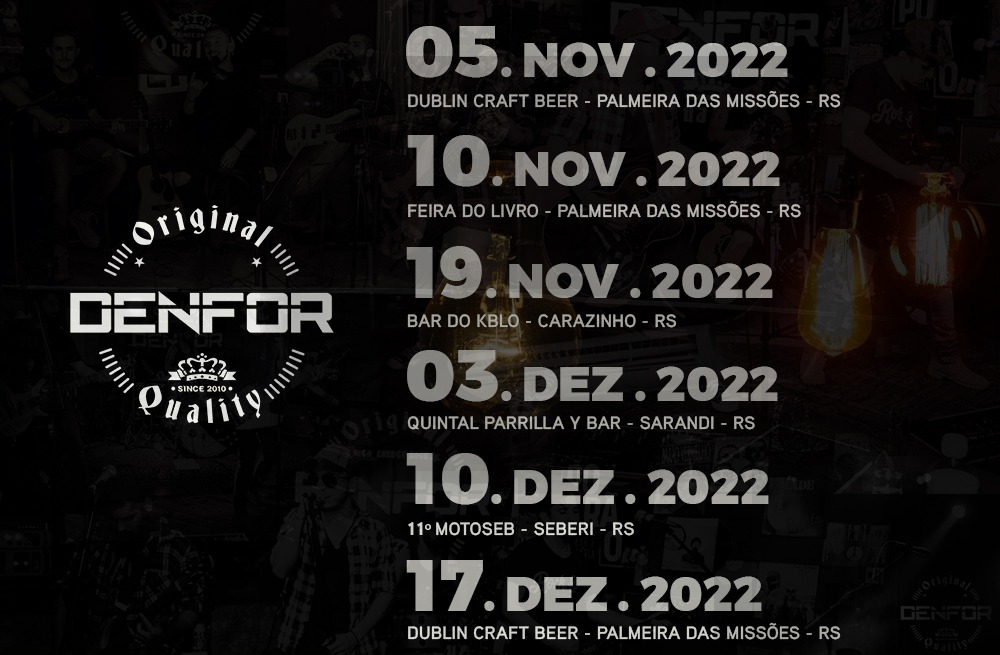 rockdenfor's tweet photo. Informamos que nossa agenda nos sábados foi toda reservada até o final do ano! 🚀  Restam apenas as Sextas-feiras!!!
Os dias 12/11, 26/11, 24/12 e 31/12 a banda está indisponível para eventos! Obrigado galeraaa por nos ajudar a manter o Rock cada vez mais vivo!
Keep rockin" 🤘🏻 https://t.co/9B5ZJtqoEr