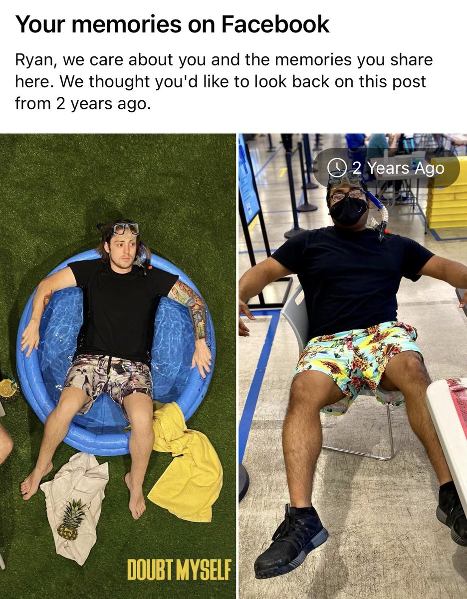 RealBrokenColor's tweet image. throwback to this “Doubt Myself Ryan” costume lol