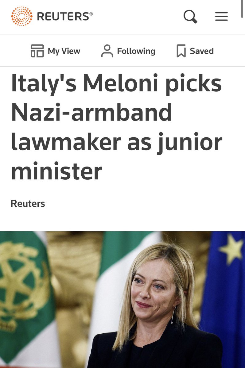 MarcoFattorini's tweet photo. La notizia della nomina di Galeazzo Bignami a viceministro delle Infrastrutture ha fatto il giro d’Europa. https://t.co/ULwmuaaBJd