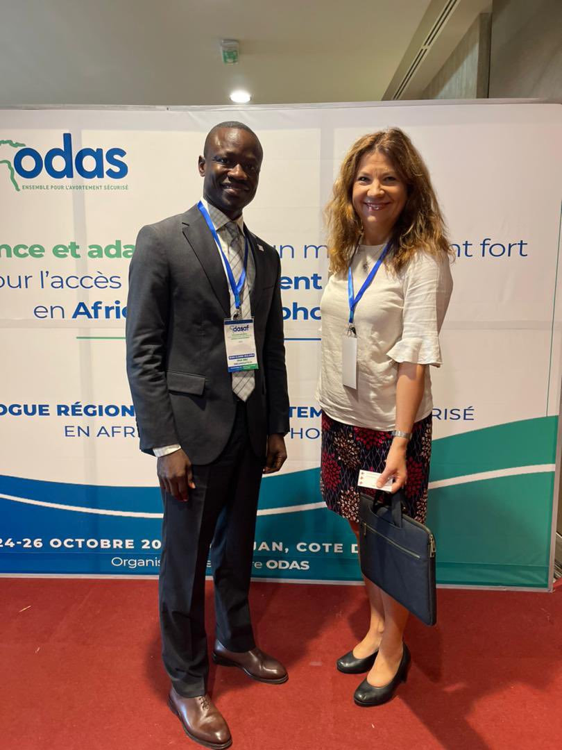 MakokiYaMwasi's tweet photo. Tenu à #Abidjan du 24 au 26/10/2022, le Dialogue sur l’Avortement Sécurisé en #Afrique Francophone #DASAF a connu la participation d’une forte délégation congolaise #RDC composée de @IpasOrg et 10 champions💪🏽 #DSSR représentant le Gouv., la Société Civile, une député et le PNSR https://t.co/dxh9M2Pv1D