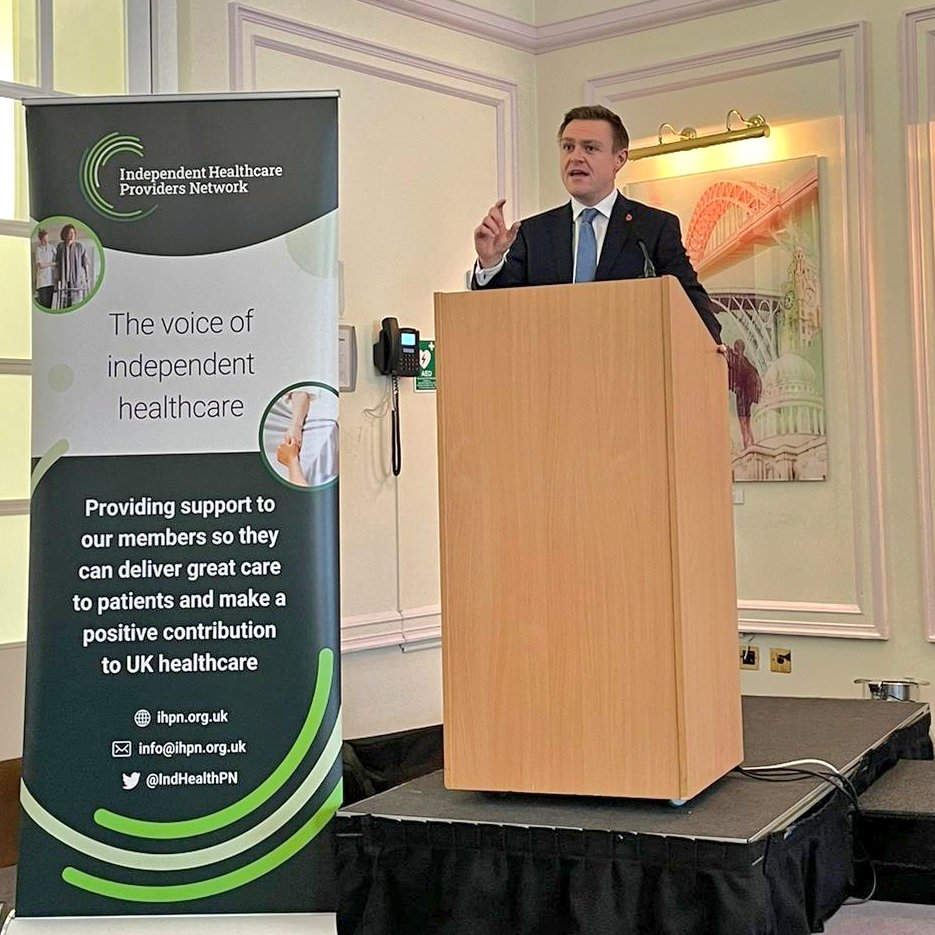 willquince's tweet photo. Great to speak at @IndHealthPN conference today and thank the sector for its support. 

From the Covid pandemic to tackling the backlog, the independent sector has helped the @NHS during times of national challenge, ensuring patients receive the care they need. #IHPNSummit https://t.co/AlQaCpfsjt