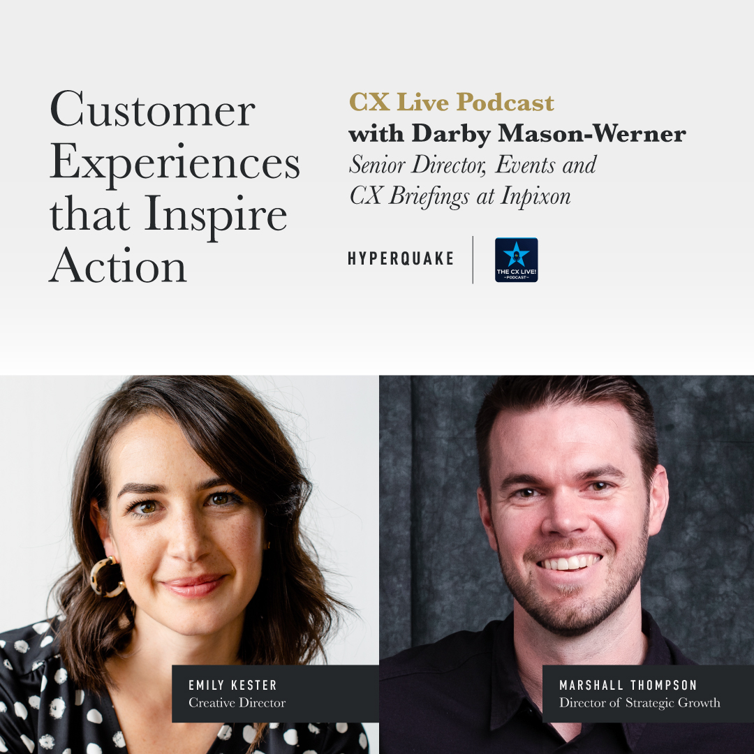 Tune in to the podcast to hear Hyperquake's thought-leaders cover off on "Customer Experiences That Inspire Action" with Darby Mason-Werner, Senior Director of Events and CX Briefings with Inpixon.  lnkd.in/gy452zNz
How is your company evolving? inpixon.com/podcasts/cxliv…