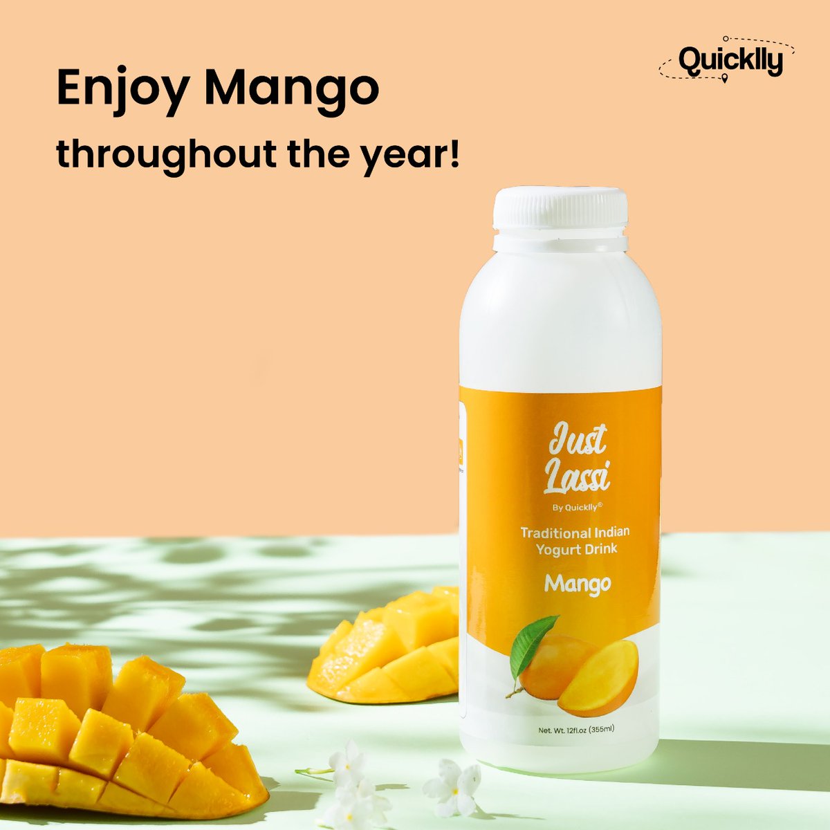 Treat yourself to some desi style Mango-flavored lassi. #QuickllyIt
Free Nationwide Delivery
quicklly.com/lassi-near-me
#quicklly_official #Quicklly
#mangolassi #indianfood #indiangrocery #lassi