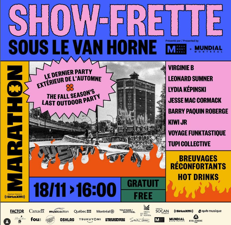 voyageons_ca's tweet photo. @MForMontreal revient pour sa 17e édition du 16 au 19 novembre, mettant en vedette plus d’une centaine de groupes locaux et internationaux dans plus de 20 salles à travers la ville. Assurez-vous de vous joindre à la fête! https://t.co/mODyZlYyYq