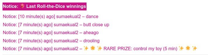 🤖 New Chaturbate v2 app: ROLL-THE-DICE        ⭑ Super easy to use &ndash; 12 prizes + 1 rare prize!       <a href="/tag/chaturbate"class="tags"><span>#chaturbate</span></a>