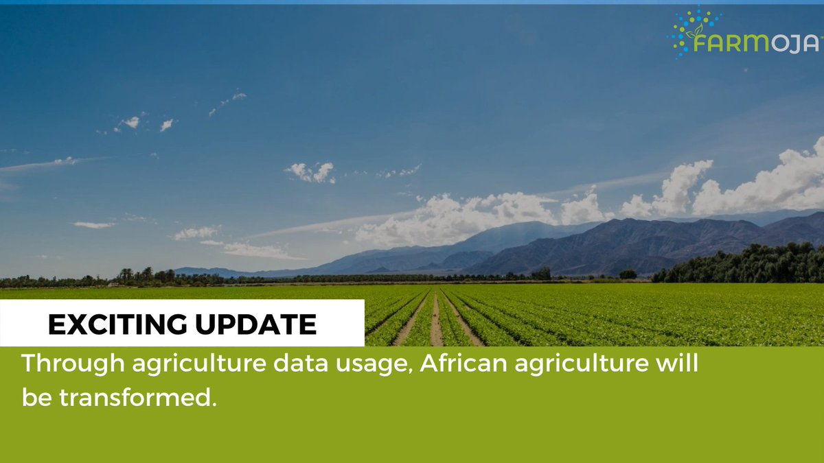 Excited to know how @farmoja is contributing to the African agricultural transformation?

#agritech #RAB #Minagri #agritechtools #agribusiness #manufacturing #precisionfarming #increasedyield