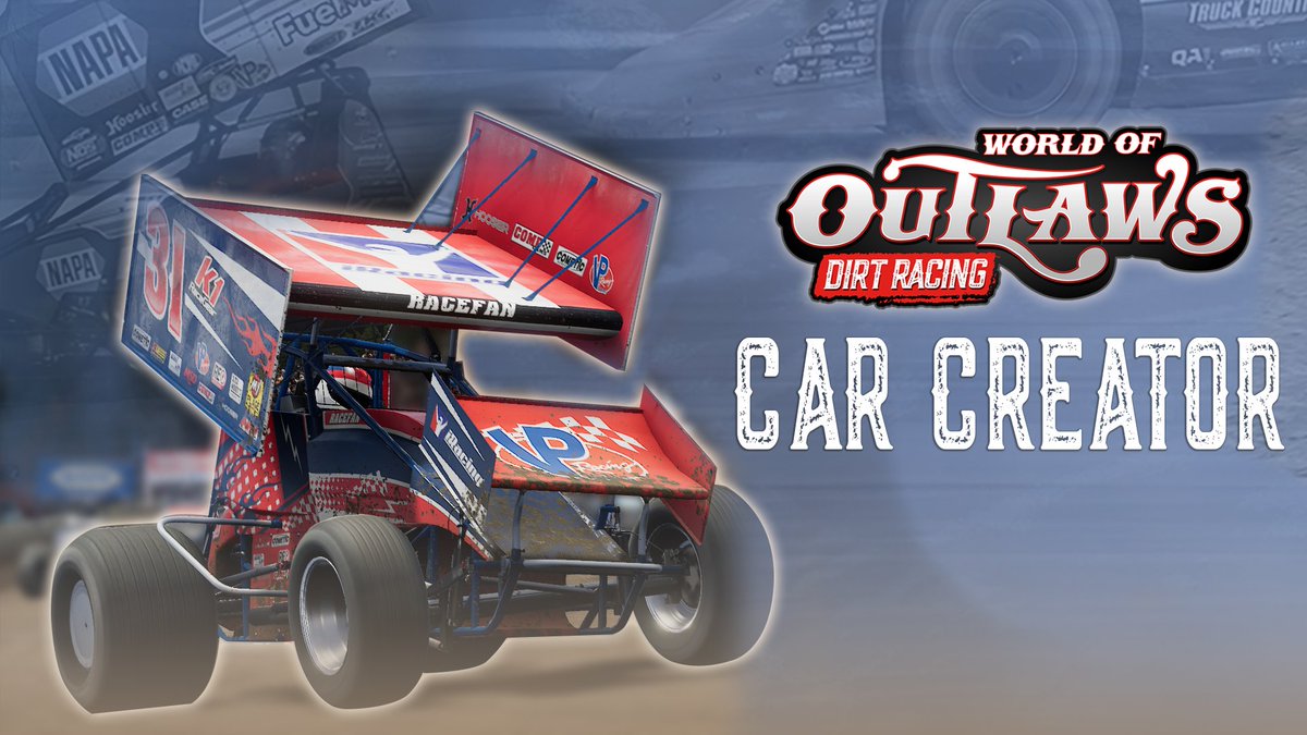 Have you tried out the Car Creator in World of Outlaws: Dirt Racing yet? Show us some of your creations using the hashtag #WoOCarCreator and we'll pick some users to receive Season Pass codes! Learn more: youtu.be/B5oXTVr1k9I