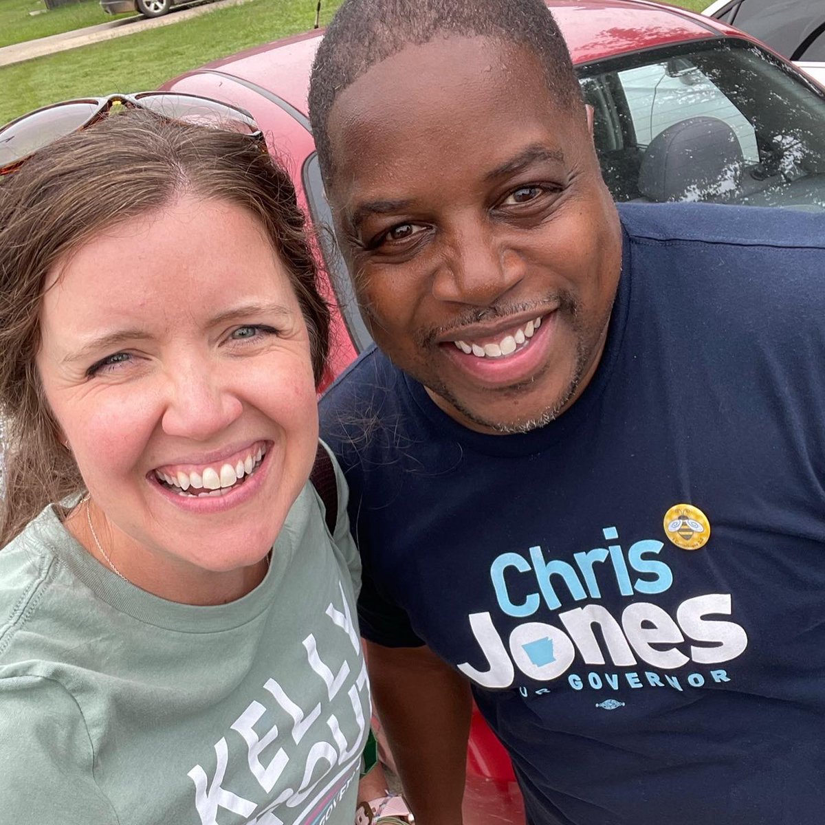 Join @JonesForAR & I to knock some doors in Springdale this afternoon!