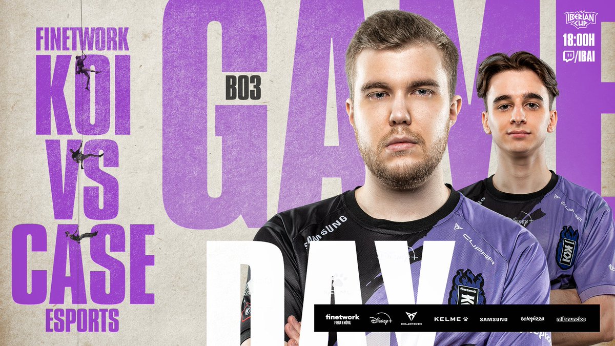 MovistarKOI's tweet photo. El mejor League of Legends de Europa se juega hoy en la #IberianCup 

Seguimos en el road to final presencial en Port Aventura. En una hora, octavos de final contra @CaseEsports al mejor de 3.

📺 https://t.co/93t7v9jQkl | 18:00

#SomosFinetwork #SomosKOI https://t.co/HJnWnzbQ7I