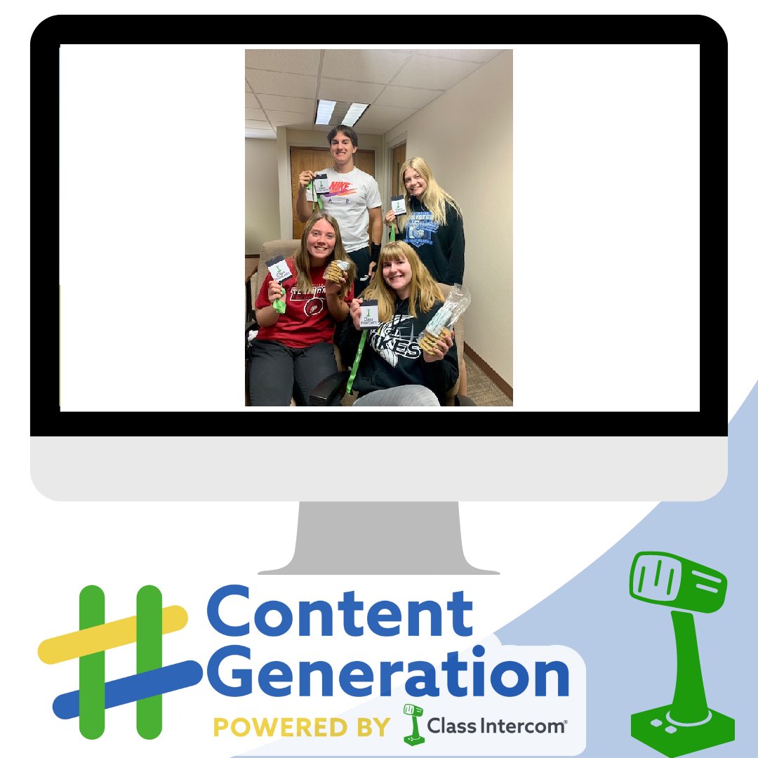 Cookies and Content for these Viking #ContentGen creators today! #ginwvikings @classintercom