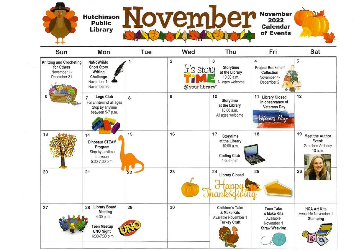 Lots of library happenings this month!