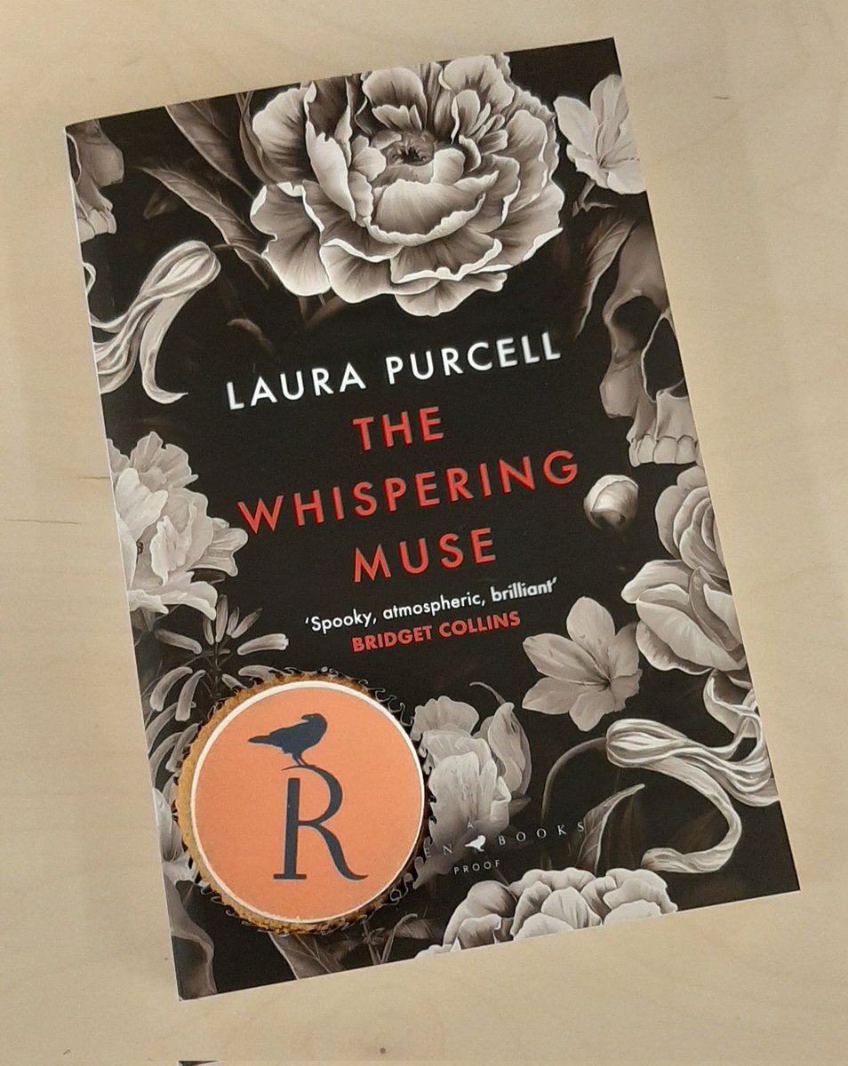 cmduck2's tweet photo. Themed @BloomsburyRaven cupcakes and a proof of @spookypurcell's The Whispering Muse in the office yesterday for Halloween! (Out in Feb!) https://t.co/j1nEQqQN4R