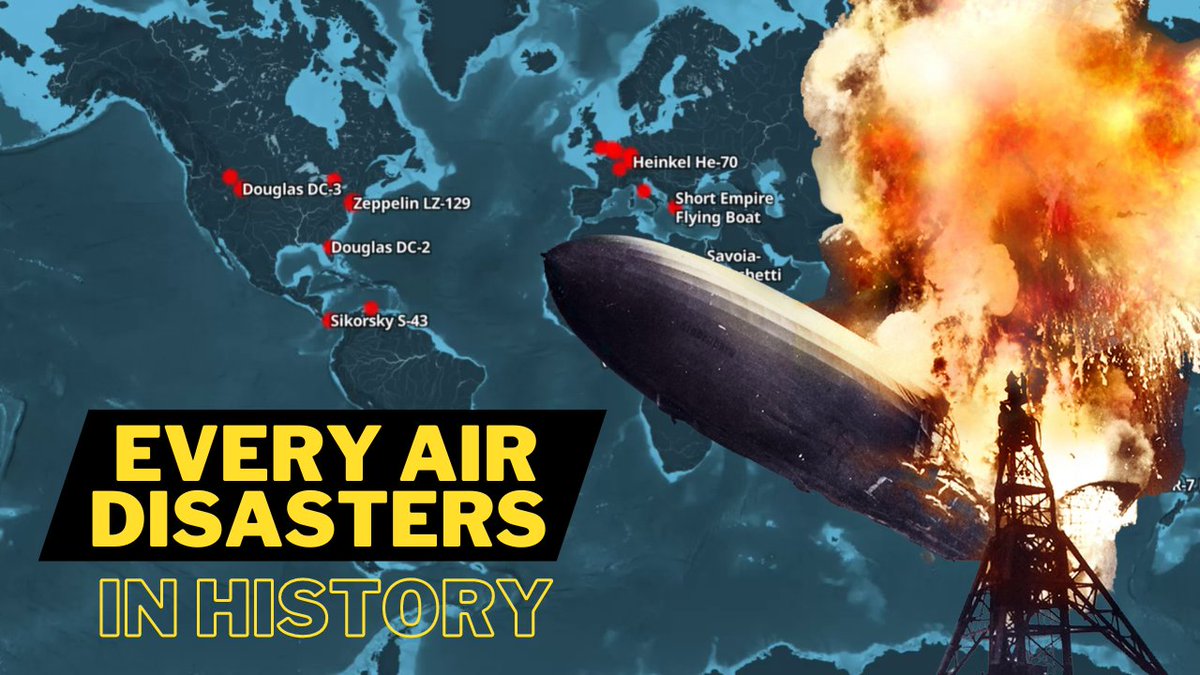 +++ New video Animation +++ 

Every Air Disasters in History (1900/2010): youtu.be/0njopMOW_5E

#history #map #info #data