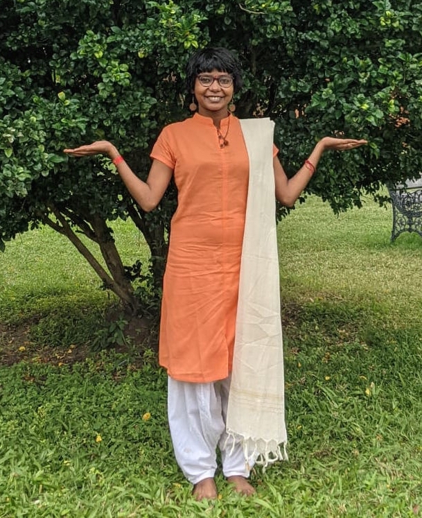 "This training made me advocate for myself, gave me hope, and made me feel empowered. I owe a lot to HearMe. Thank you and the whole team." -Monisha G (she/her), HearMe Peer Support Specialist training program participant. Monisha is a current HearMe app listener who is also part