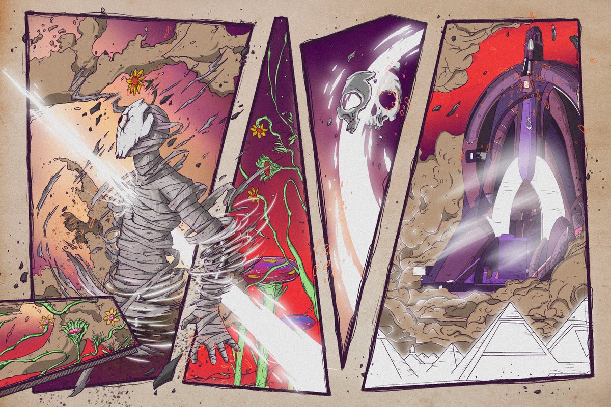 NEW COLLABORATION DROP with <a href="/uforoadsidelake/">Hakan Can Kinik</a> 

We are very excited to announce our collaboration.
Good luck my friend. Thank you🌻

1/1
Reserve Price: 1 ◎ 
Platform: <a href="/formfunction/">Formfunction</a>

pNFT: Book of the Dead

Link, story and pNFT below.