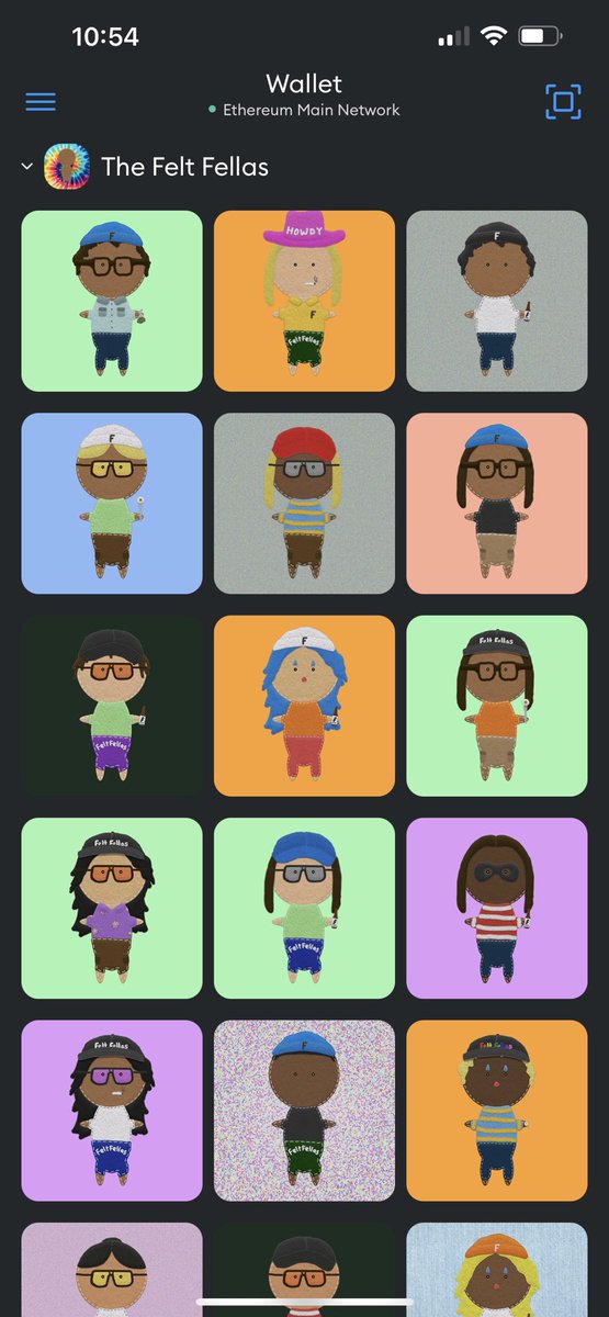 I have some <a href="/FeltFellas/">Felt Fellas / 29 Fellas Left to Mint</a> spread across a couple wallets too!!!  #fomo #weareearly #nftcommunity #NFTartist #tweak #ogtweak #love #gramps