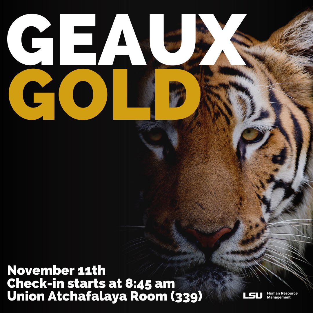 Louisiana State University HRM tweet media