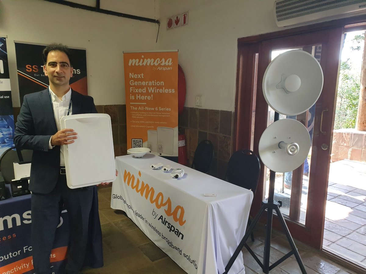 We had a fantastic time at WAPALOZA!
Thanks <a href="/WAPAonline/">WAPA</a> for the opportunity to gather &amp; learn more about connectivity solutions! It is great to see the expansion of network technologies in South Africa and the growing interest in <a href="/AirspanNetworks/">Airspan Networks</a>' new 6-Series!

#technology