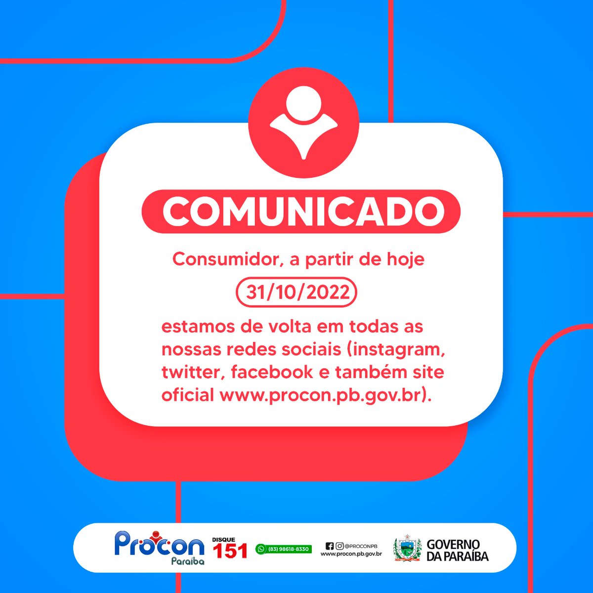 Procon Estadual da Paraíba tweet media