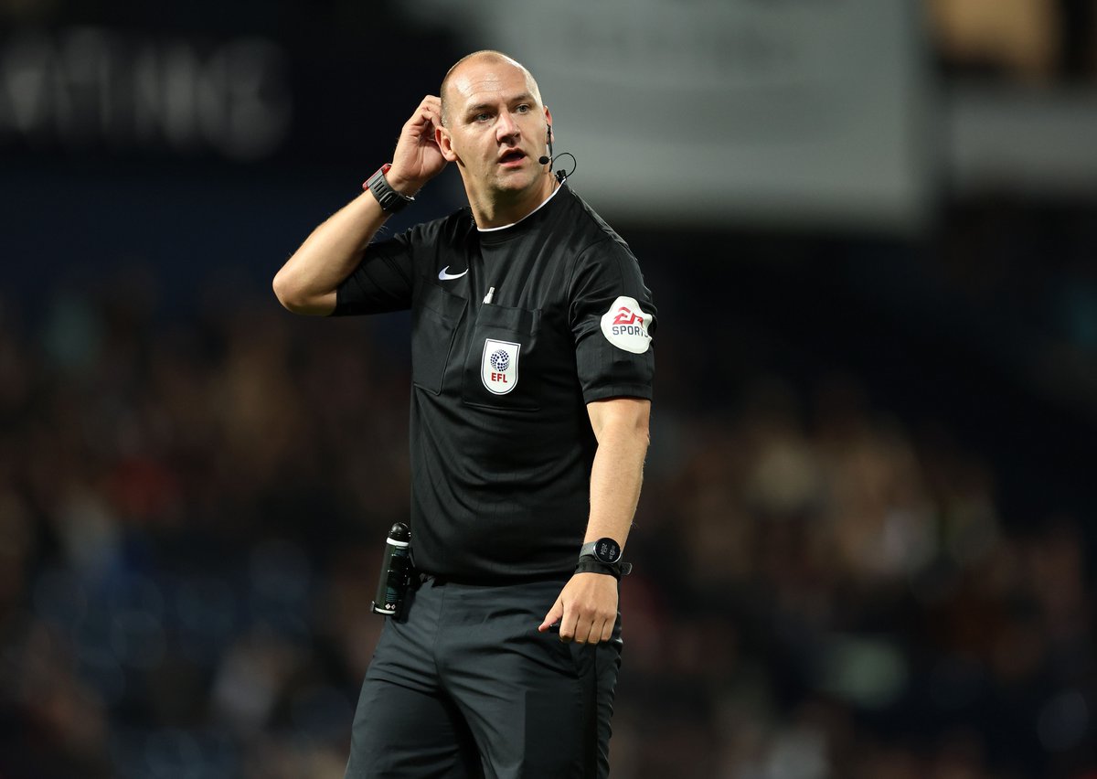 WhistleAcademy's tweet photo. ↩️ Referee Bobby Madley returned to officiating in the #PremierLeague this weekend, more than four years after he was sacked. He took charge of the weekend's fixture between #Brentford and #Wolves. 

🗣️ Read what Madley had to say here: https://t.co/J89LUKabct https://t.co/NQ8cBXuYRS
