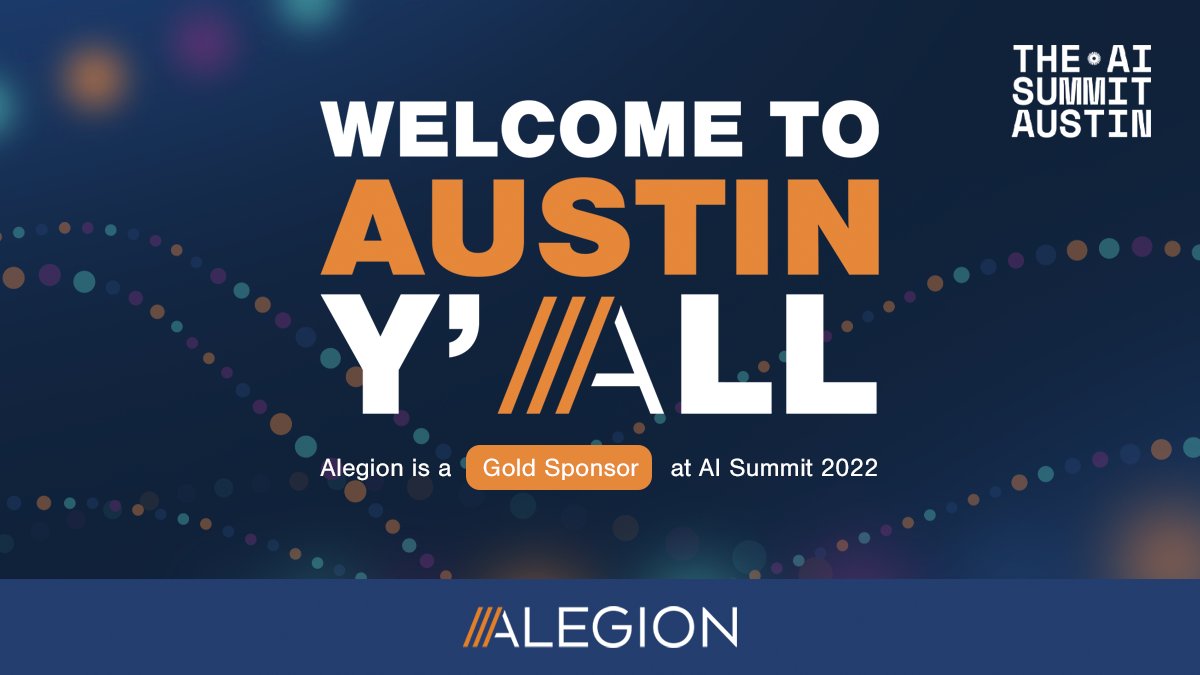 #AISummit has invaded the Austin Convention Center. Thousands of the world's leading #AI and #ML professionals are here with Alegion to discuss innovations in our industry. Be sure to stop by Booth #742 to see how Alegion is actively shaping the future of AI.