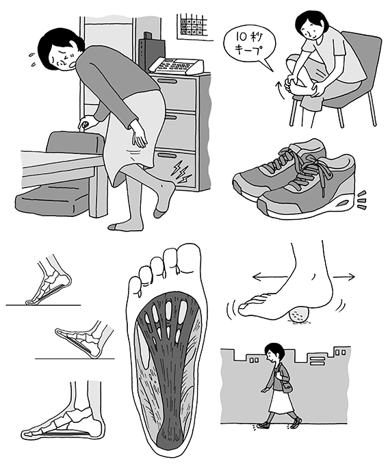 【お仕事】
月刊誌「毎日が発見」で今月もイラストを描かせていただきました〜☺️
https://t.co/J814ROVsue

発行:毎日が発見
発売:KADOKAWA

今回は「足の裏の痛み」のイラストを描かせていただきました😀 