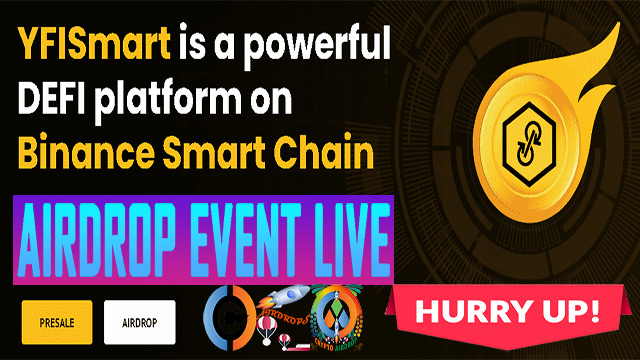 CryptoExngIndia's tweet photo. Join #YFISmart #Airdrop to Get 2.5 #YFIS Free!
👨💼 Joining Reward: Get 0.05 $YFIS
👨👩👦 Referral Reward: Get 0.01 $YFIS
❇️ JOIN NOW: "https://t.co/uVVB4nbRb5"
#FreeAirdropCrypto #YfisToken #DeFi #YFISmartAirdrop #YfisTokenAirdrop #YfisAirdrop #CryptoAirdrop #Cryptocurrency #Crypto https://t.co/YvS8oYkw5B