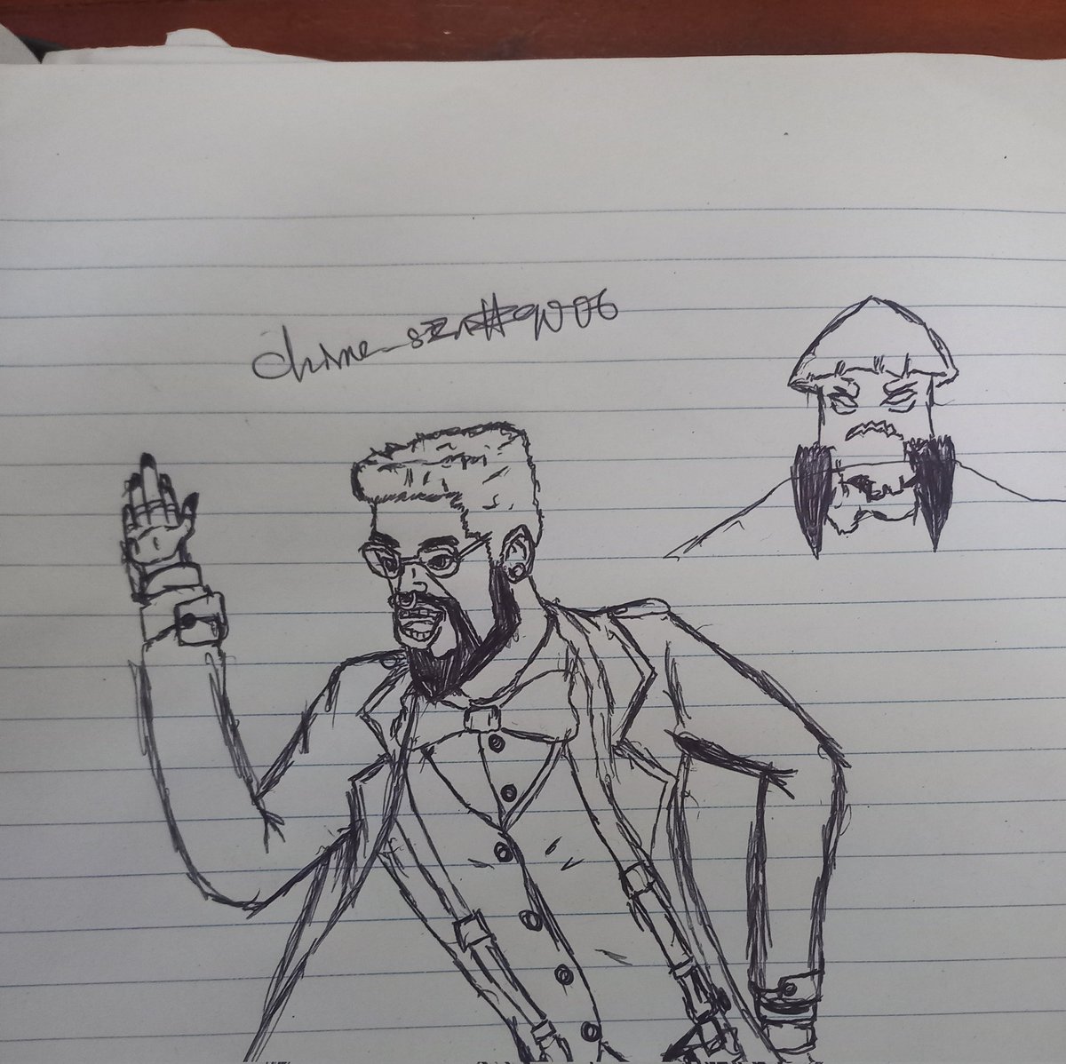 chime_szn's tweet photo. yo, @PlayWildcard, Jot Rustin may be badass, but rumours have it that's he's afraid of the spords. 

made this hand drawn art for y'all. 
hope you like it.
#JotRustin https://t.co/jcJUpNfX9B