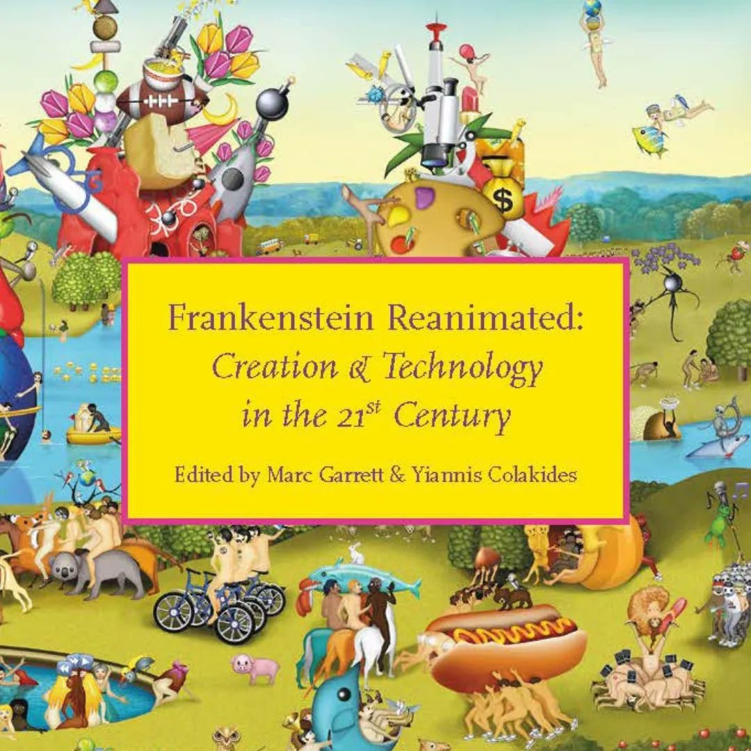 furtherfield's tweet image. Join us for the launch of Frankenstein Reanimated on 17/11/2022 6:00 pm – 8:00 pm, @TPGallery Price: £5 talk, or £15 including the book (RRP £15).