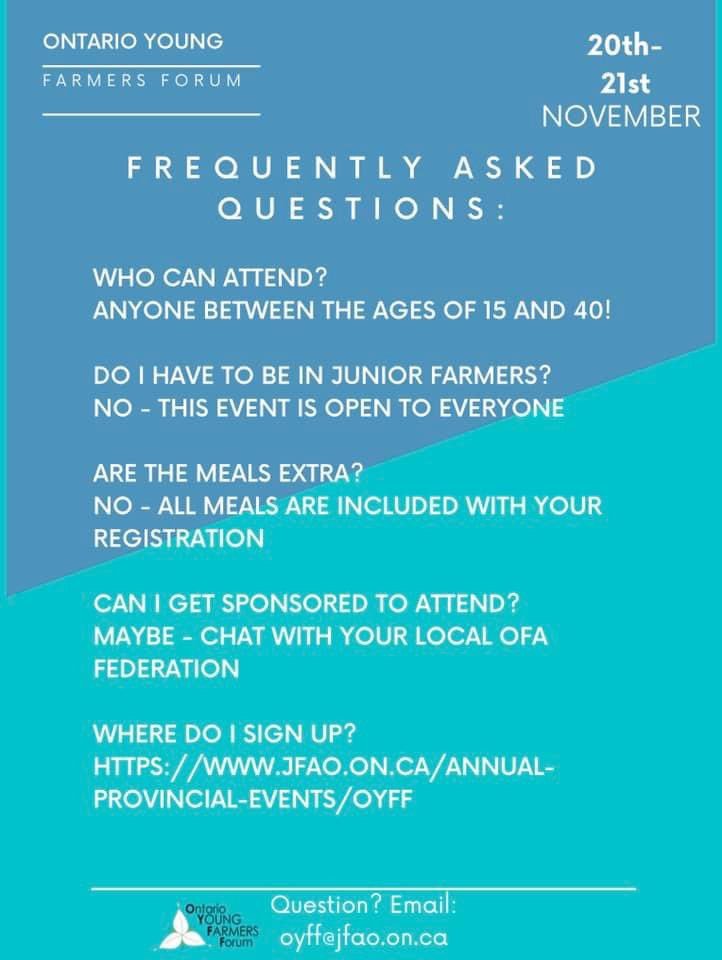 Ontario Young Farmers Forum tweet media