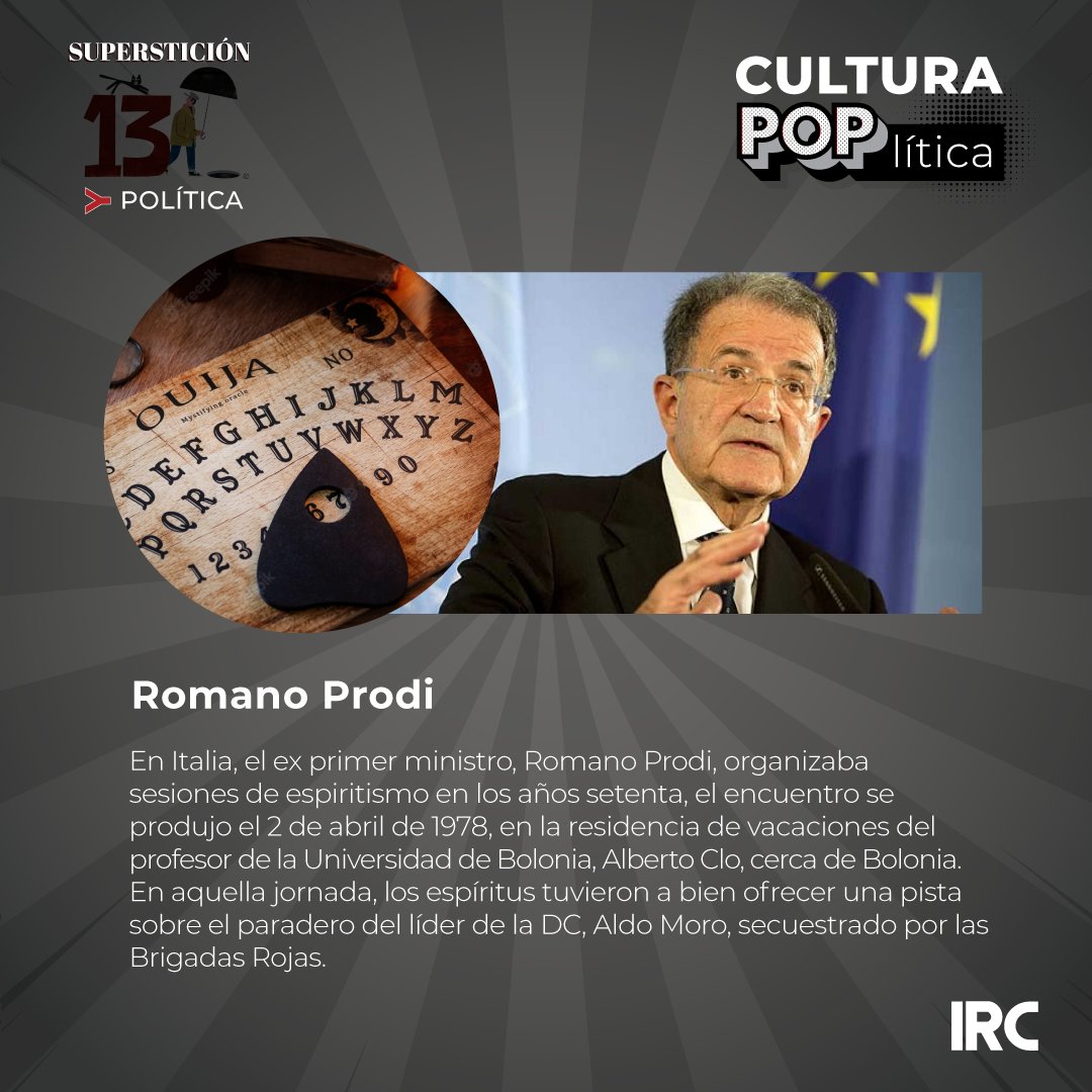 IrcProfile's tweet photo. Podemos decir que, de cierta forma, el ejercicio de la política peca de supersticioso. Aunque abiertamente no lo reconoce. https://t.co/sre8JNVFlR