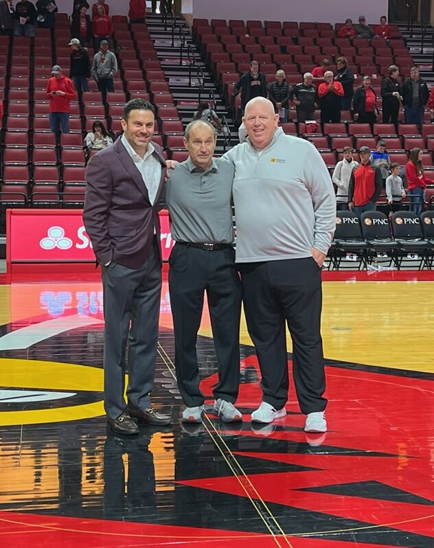ScotsBasketball's tweet photo. Thank you, @Redbird_MBB &amp; @ryanpedon '00 for having us out for an exhibition game on Sunday! Good luck this season! #GoScots https://t.co/7gHKp09iG7