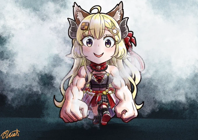 努力! 未来! A Beautiful Sheep!#つのまきあーと#ドドドライブ 