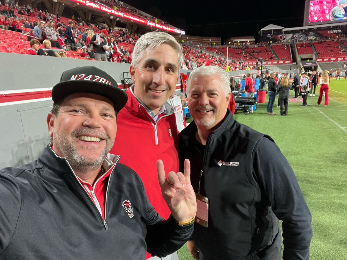 AndySAlbright's tweet photo. The best feeling in the worldβwatching your favorite team win! πΊπππ»
Big congrats to the Wolfpack football team on its big win today! It was a close fight of 22-21 and I am so proud of the Wolfpack!
#NCStateUniversity #WolfpackPride #TouchdownBaby #VirginiaTechFootball https://t.co/LPv97vVQK4