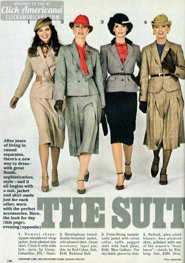 dmcretroqueen's tweet photo. In the 1970s, women joined the workforce at a higher rate bringing the fashion trends of a fitted blouse, blazer, and heels to the fashion world. #DiscroEraTrends #ThrowbackWeek 
https://t.co/erXxUIyTiP https://t.co/IAdnWFha6N