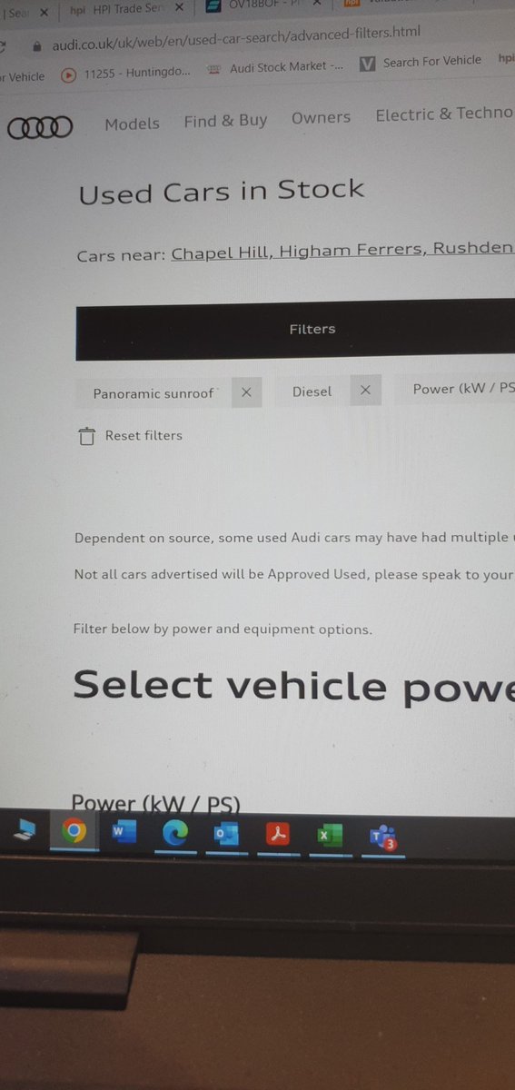 Chargeheads's tweet image. Dear @AudiUK your updated used car locstor is now as good as the VW and Skoda ones. Aka absolute rubbish, it was mildly better before. Looks like @AutoTrader_UK will be getting some more revenue from Audi dealers now! 🙈😭😩 #audiuk #usedaudi #audiusedcars