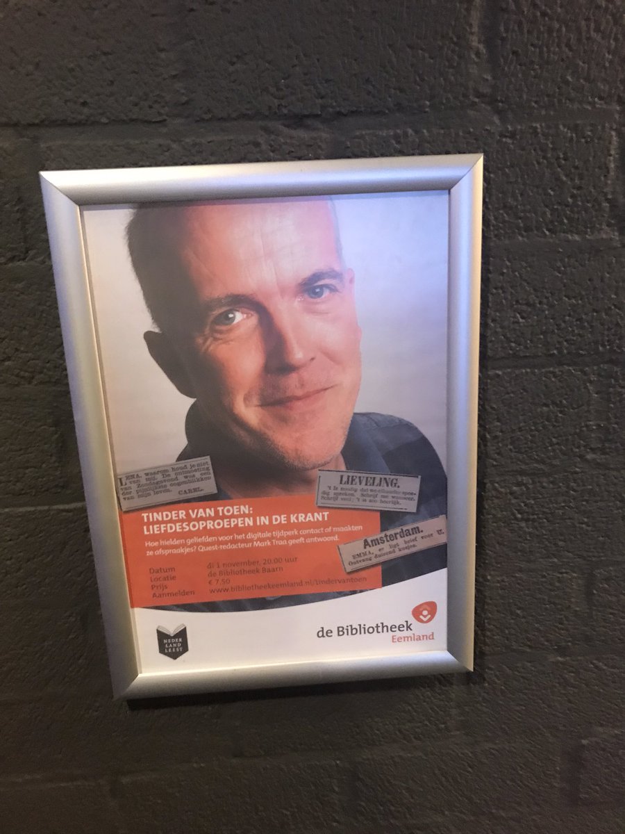 marktraa's tweet photo. En daar gaan we. #lezing #baarn #liefdevantoen https://t.co/5ESjsV0wsl